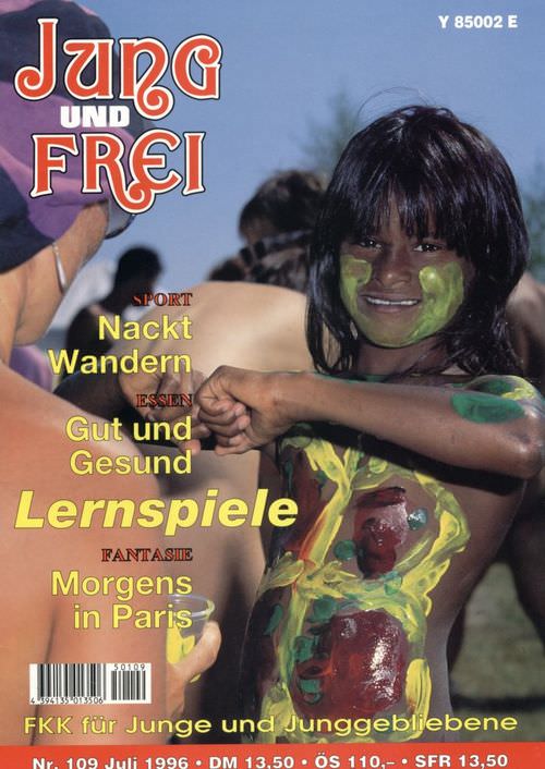 Jung und Frei Nr.109 Retro Familien Nudismus aus Deutschland [FKK Archiv]