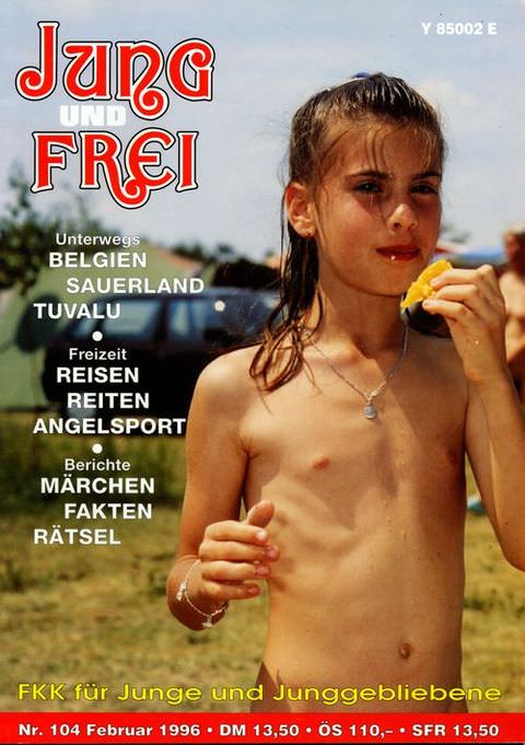 Jung und Frei Nr.104 Nackte junge Nudisten Bild [FKK Archiv]