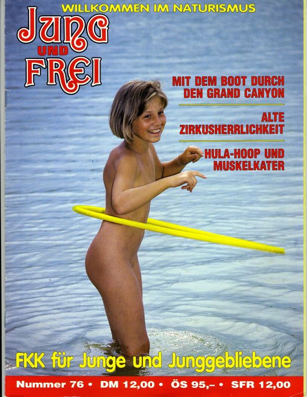 Jung und Frei Nr.76 Familien nudismus in Deutschland [FKK Archiv]