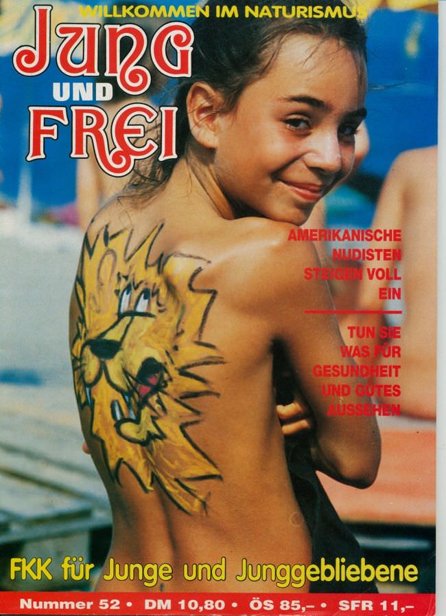 Jung und Frei Nr.52 nackte junge FKK-Foto magazin [FKK Archiv]