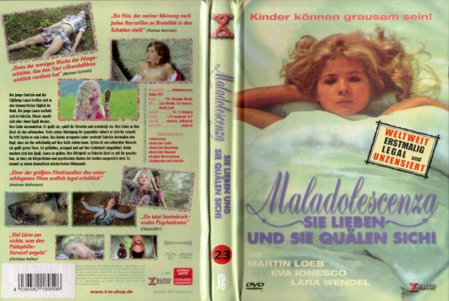 Maladolescenza 1977 Jungen und Mädchen erotische Geschichte [FKK Archiv]