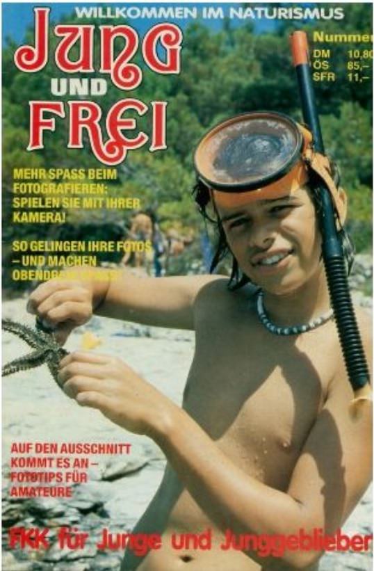 Jung und Frei Nr.35 Zeitschrift für FKK-Teenager [FKK Archiv]
