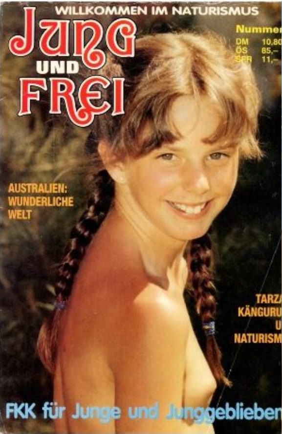Jung und Frei Nr.31 zeitschrift naturismus vintage foto [FKK Archiv]