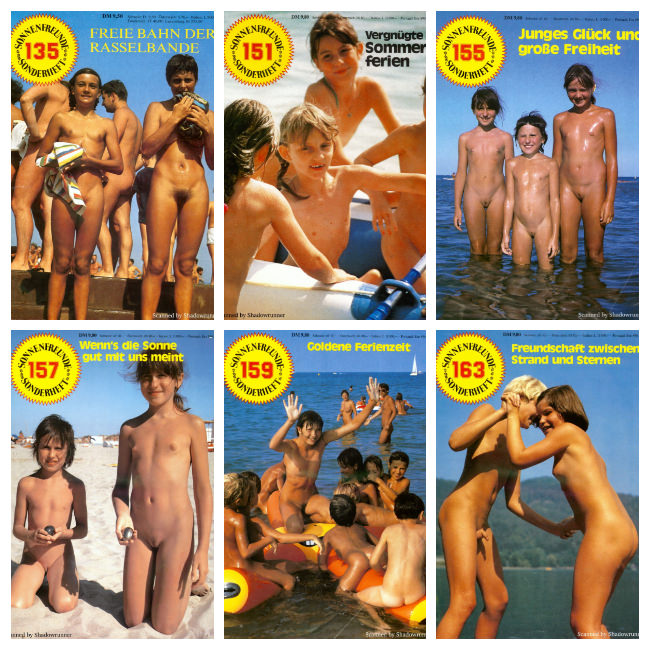 Sonnenfreunde Sonderheft Nr.135-163 Deutsche Zeitschrift über FKK mit Artikeln [FKK Archiv]