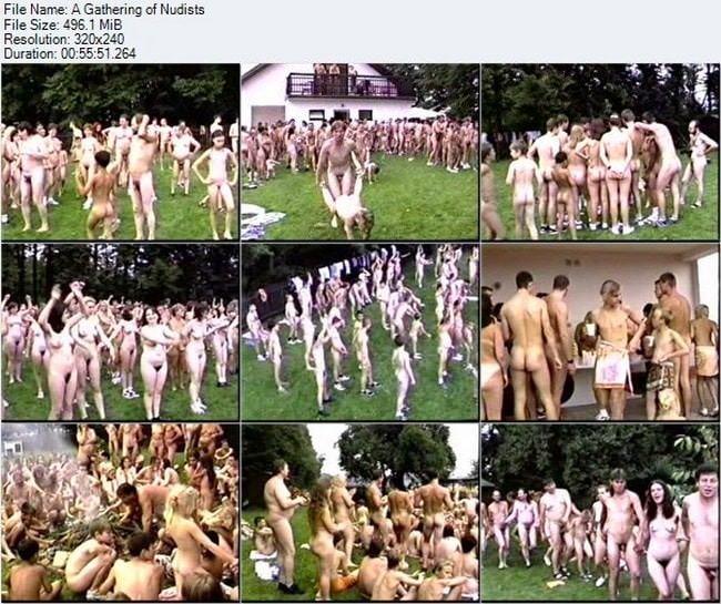 FKK-Videos in Deutschland - Treffen von Nudisten [FKK Archiv]