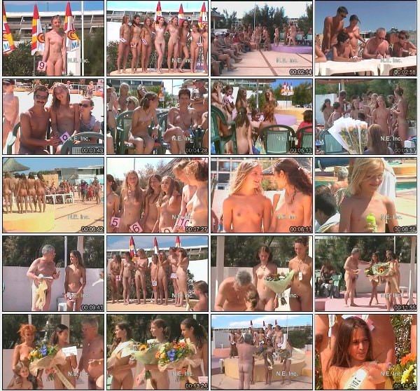 Französisches Nudismus video vom Nudist mädchen Schönheitswettbewerb [FKK Archiv]