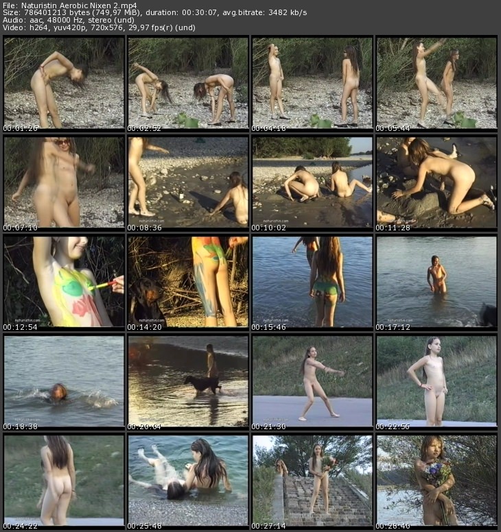 Naturistin Aerobic Nixen 2 [FKK Archiv]